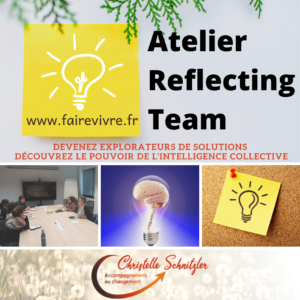 ART Reflecting Team Christelle Schnitzler, coach, sophrologue